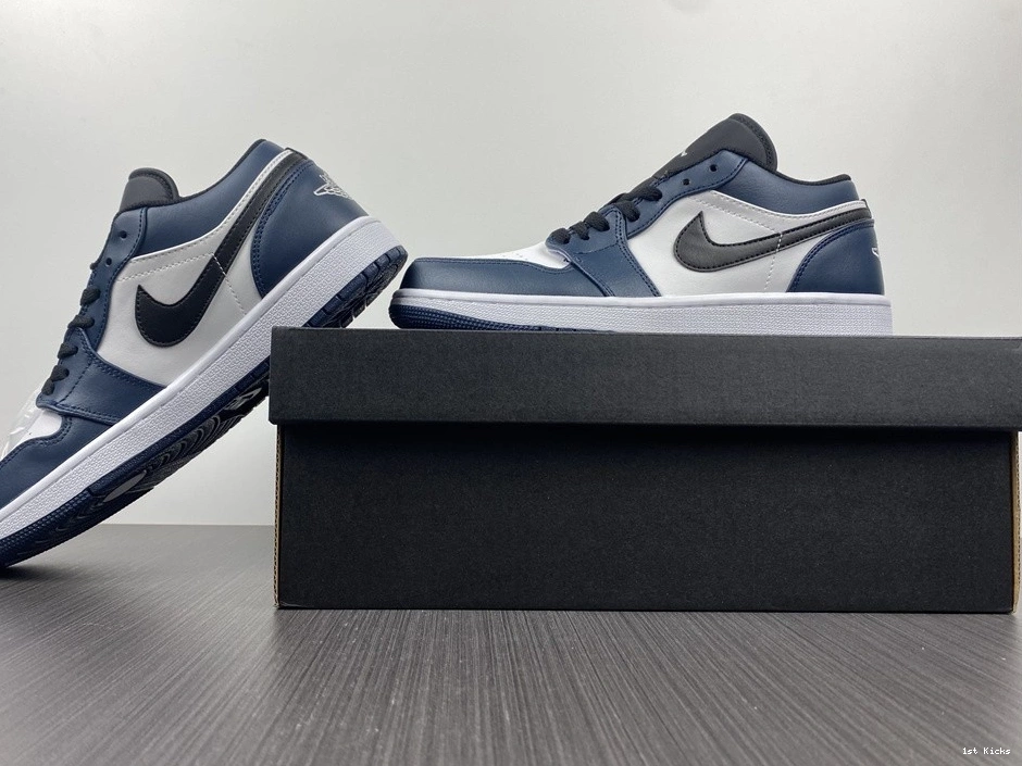 Dark Teal - Jordan 1 Low 553558-411 1109